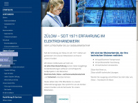 zuelow.de Webseite Vorschau