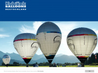 kubicekballoons.de Webseite Vorschau