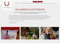 schittlerhaus.de Webseite Vorschau