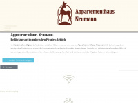 appartementhaus-neumann.de Webseite Vorschau
