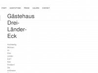 gaestehaus-dreilaendereck.de Webseite Vorschau