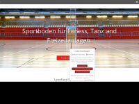 leonhard-sportboden.de Webseite Vorschau