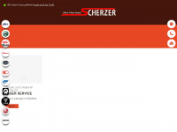 scherzer-gmbh.de Webseite Vorschau