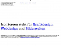 iconscreen.de Webseite Vorschau