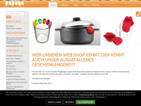 papayawebshop.ch Webseite Vorschau