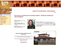 mediterran.at Webseite Vorschau