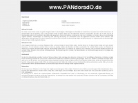 pandorado.de Webseite Vorschau