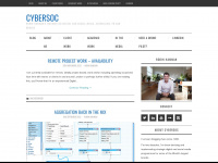 cybersoc.com Webseite Vorschau