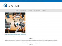 qnex.ch Webseite Vorschau