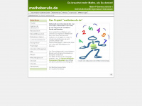 matheberufe.de Webseite Vorschau