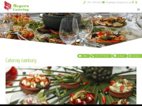 catering-hamburg.com Webseite Vorschau