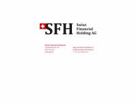 swissfinancialholding.ch Webseite Vorschau