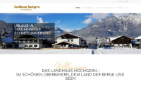 landhaus-hochgern.de Webseite Vorschau