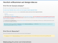 design-idee.eu Webseite Vorschau
