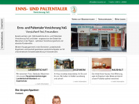 enns-paltentaler-versicherung.at Webseite Vorschau