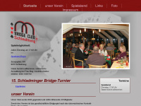 bridgeclub-schladming.at Webseite Vorschau