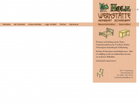 holzwerkstaette-schrempf.at Webseite Vorschau