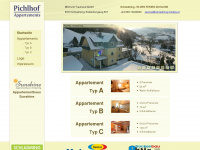 pichlhof.at Webseite Vorschau