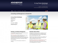 hehenberger.net Webseite Vorschau
