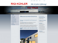 rigi-kuehler.ch Webseite Vorschau