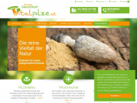 vitalpilze.at Webseite Vorschau