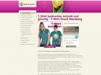 textildruck-nuernberg.de Webseite Vorschau
