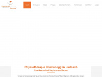 physio-blumenegg.at Webseite Vorschau