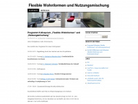 intensyswohnformen.wordpress.com Webseite Vorschau