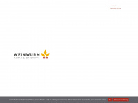 weinwurm.cc Webseite Vorschau