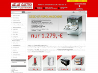 atlas-gastro.com Webseite Vorschau