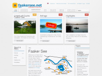 faakersee.net Webseite Vorschau