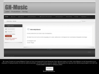gh-music.com Webseite Vorschau