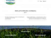 maklerverbund-chiemgau.de Webseite Vorschau