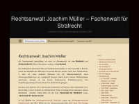 strafverteidigeraurich.wordpress.com Webseite Vorschau