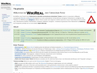 wikireal.info Webseite Vorschau