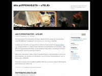 puppentheateratelier.wordpress.com Webseite Vorschau