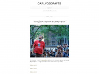 carlygsdrafts.wordpress.com Webseite Vorschau