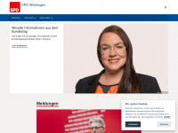 spd-wettringen.de Webseite Vorschau