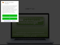petersen-webdesign.de Webseite Vorschau