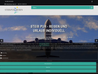 steib-pur-reisen.de Webseite Vorschau
