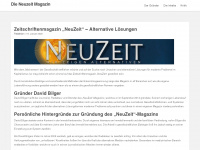 die-neuzeit.org Webseite Vorschau