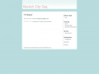 munichcityday.wordpress.com Webseite Vorschau