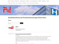 buko-krankenhaus.at Webseite Vorschau