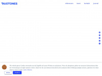 duotones.ch Webseite Vorschau