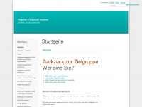 projekt-management-service.com Webseite Vorschau