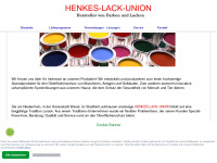 henkes-lack-union.de Webseite Vorschau