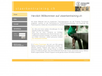 staerkentraining.ch Webseite Vorschau