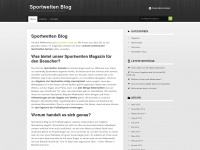 sportwetten-blog.org Webseite Vorschau