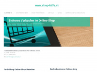 shop-hilfe.ch Webseite Vorschau