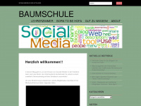 baumschule.wordpress.com Webseite Vorschau